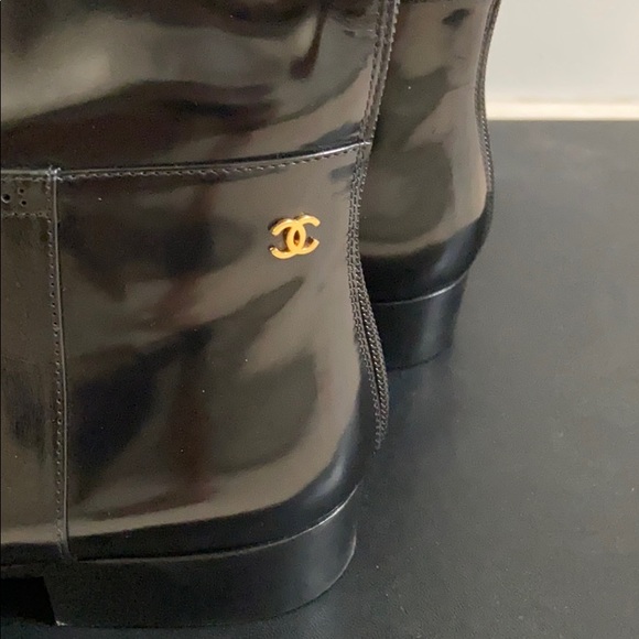 Black Chanel Boots - Picture 4 of 7